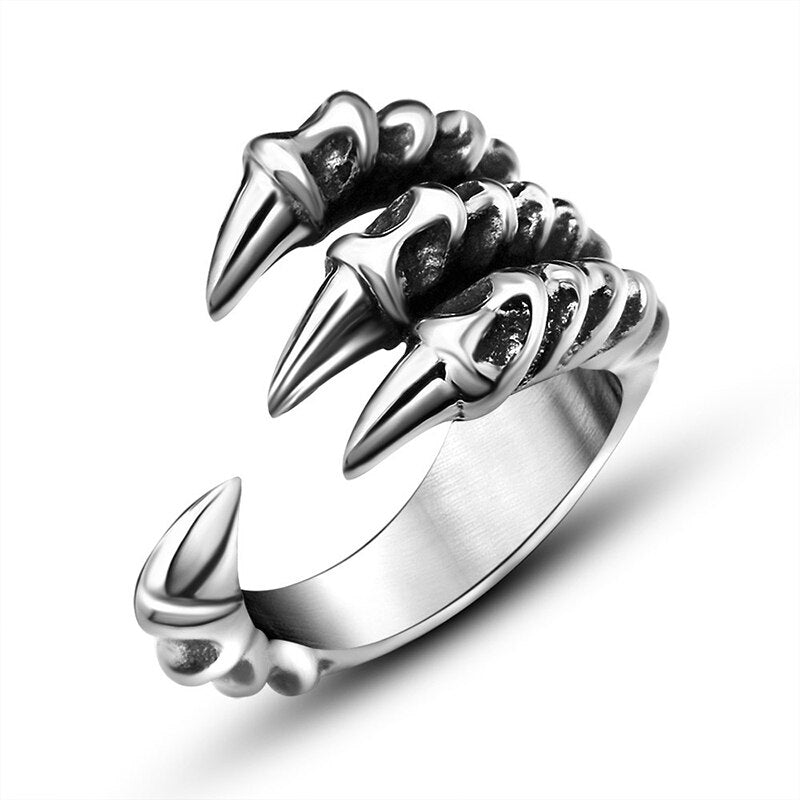 Roux Hand-Carved Punk Statement Ring Collection