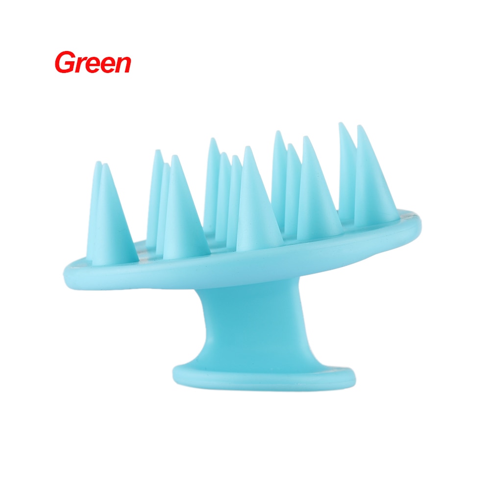 Silicone shampoo scalp hair massager comb brush scalp massager hair shower brush comb