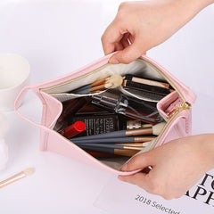 Leather Multifunction Women Cosmetic Bag