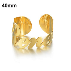 20 Styles Fashion Customized Name Bracelets Letter Stainless Steel Personalized Bangles For Women Men Baby Wedding  Jewelry Gift