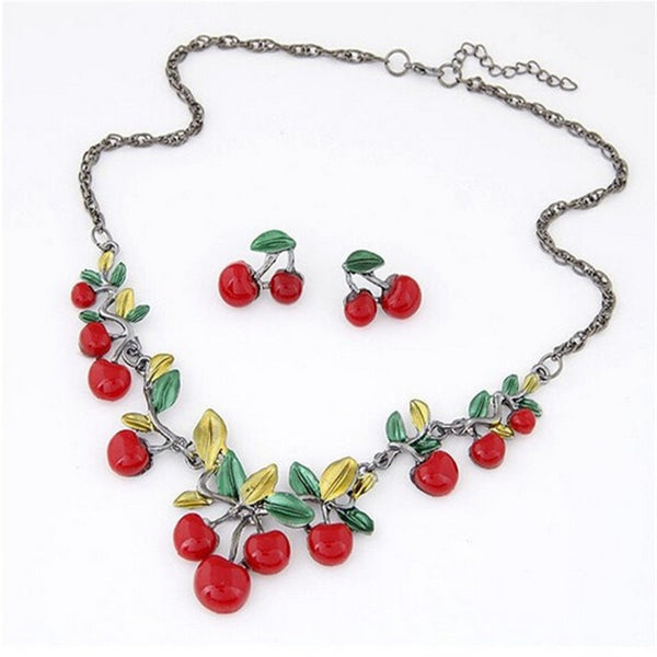 Valencia Geometric Tassel Jewelry Set