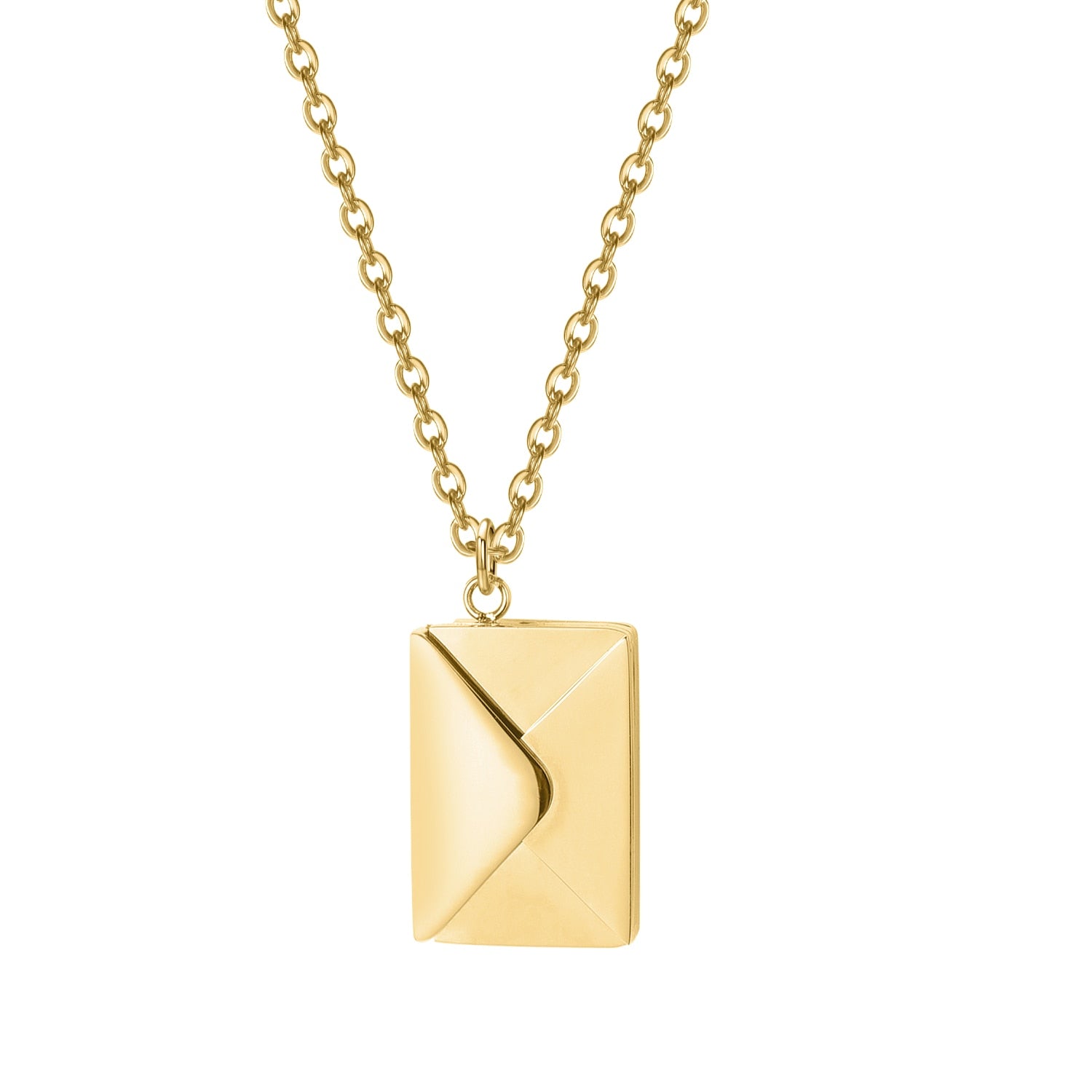 Valeria Love Letter Envelope Pendant Necklace