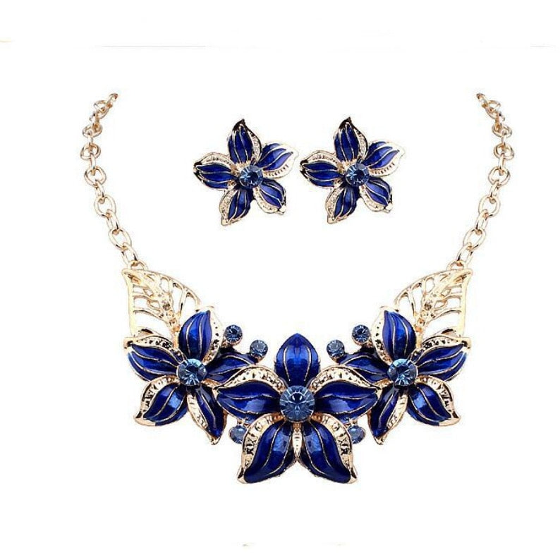 Valencia Geometric Tassel Jewelry Set