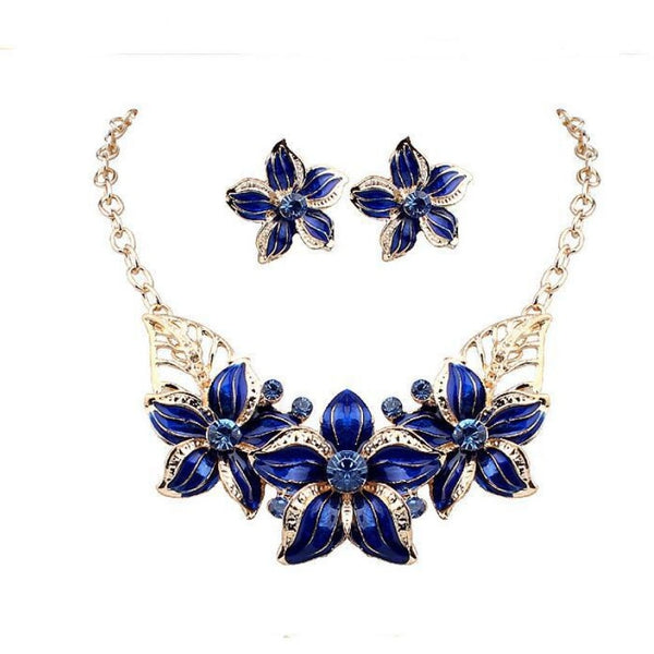Valencia Geometric Tassel Jewelry Set