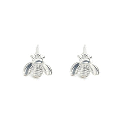 Rose Gold/Silver Plated Honey Bee Earrings Stud