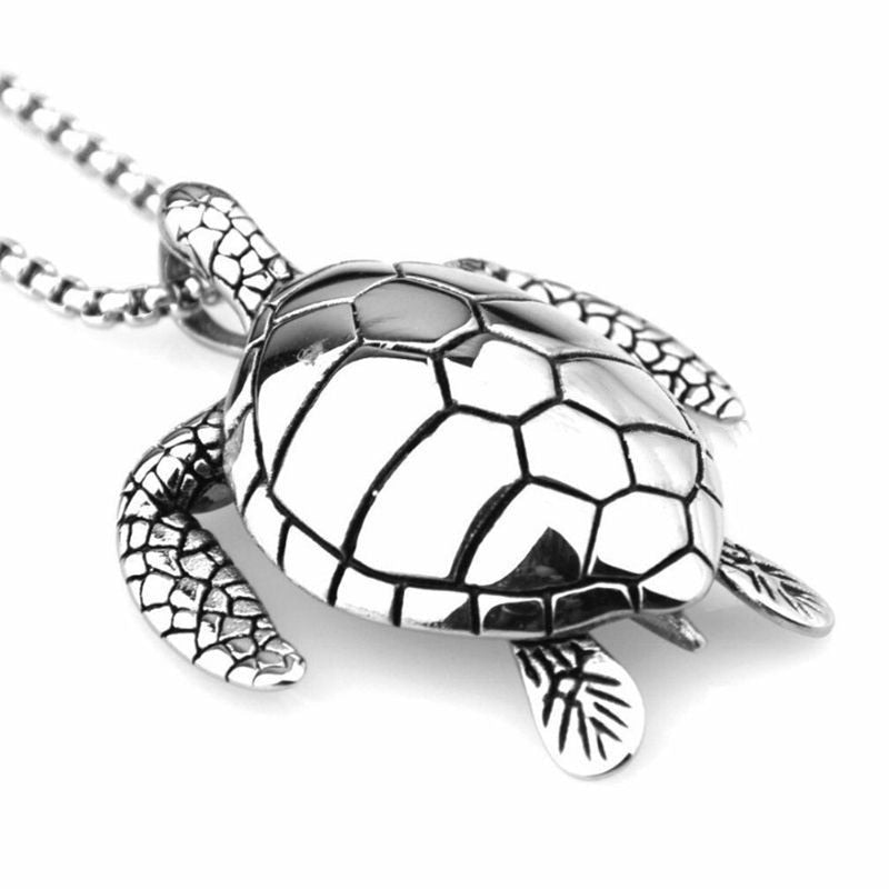 Talia Turtle Pendant Necklace