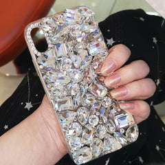 Bling Jewelled Diamond Pendant Phone Case For iPhone