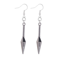 Anime Akatsuki Itachi Red Cloud Drop Earrings Cosplay Earrings for Women Men Souvenir Jewelry Accessories