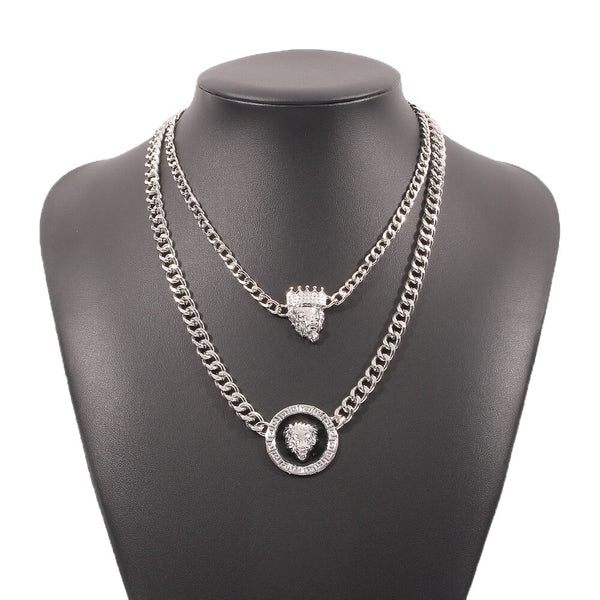 Leonora Lion & Chain Statement Jewelry Collection