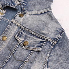sequined beading tassel hem women jacket coat long sleeve fashion women top denim jacket autumn women coat chaqueta mujer