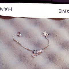 Shine Zircon Buckle Bracelet