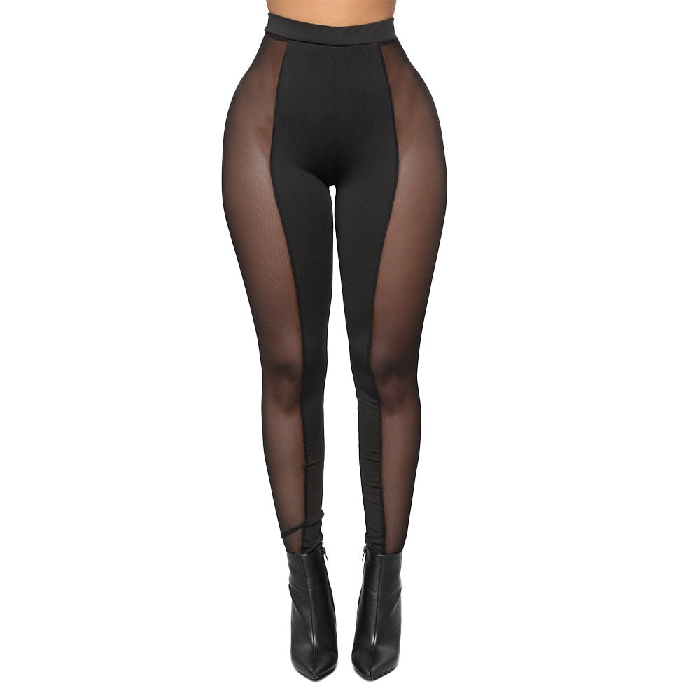 Meshy Leggings Women