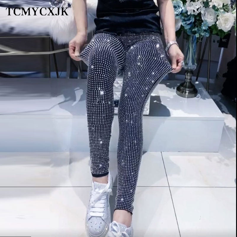 Rhinestone Trousers Women Pants Secondary image