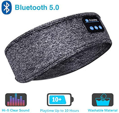 Wireless bluetooth 5.0 Earphones Sleeping Eye Mask Music player / Sports headband Travel Sweatband Headset Speakers