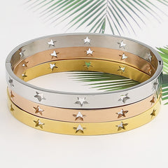 Hollow 10 Star Bracelets