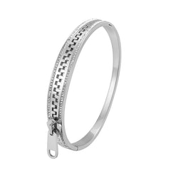 Love Crystal Zipper Bracelet