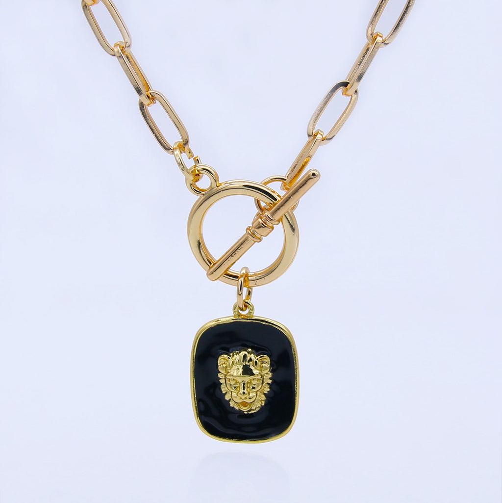 Leonora Lion & Chain Statement Jewelry Collection