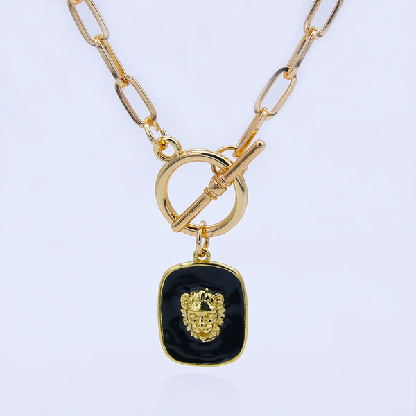 Leonora Lion & Chain Statement Jewelry Collection