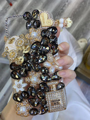 Perfume Pumpkin 3D Diamond Phone Case for For iPhone