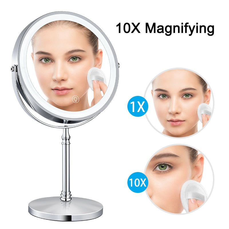 Wisteria Rechargeable Tri-Light Vanity Mirror
