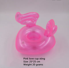 Mini Water Cup Holder Floating Inflatable Cup Holder