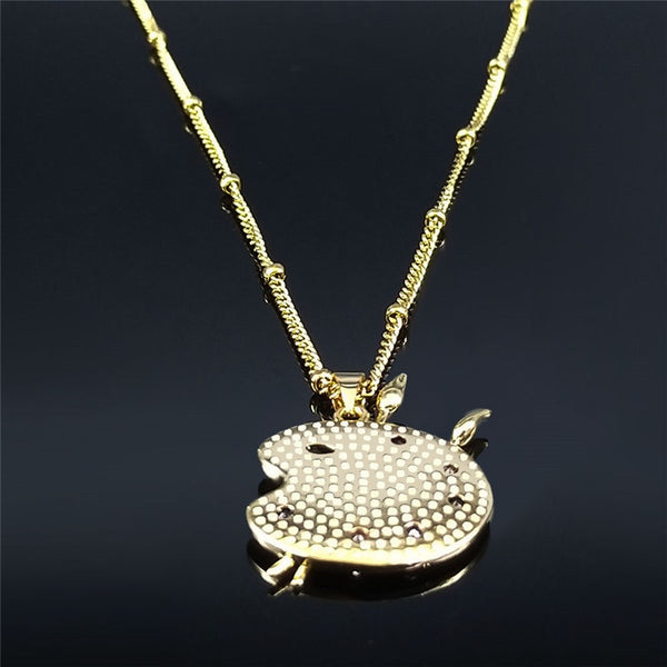 Paloma Artist Palette Zircon Pendant Necklace