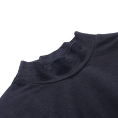InstaHot Mesh Patchwork Black Women&#39;s tshirt Slim Transparent Casual Tshirt Streetwear Crop Tops 2020 Autumn Long Sleeve Tee Top
