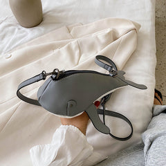 Cute Whale Design Women Shoulder Bag Purses And Handbags Cartoon Crossbody Messenger Bag Girls 2020 Bolsa Personality Coin Purse