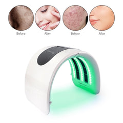 7 Colors PDT LED Photodynamic Therapy Heating Beauty Device LED Facial Mask