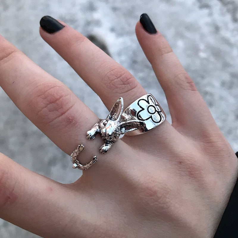 Miko Whimsical Adjustable Animal Ring Collection