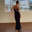 Vivian Midnight Halo Cutout Maxi Dress