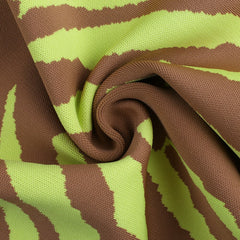 Ocstrade New Arrival 2020 Fashion Long Bandage Skirt Women Lime Zebra Print Bodycon Bandage Skirt Midi Club Party Skirt