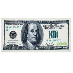 100-Dollar Bill Print Shower Bath Towel