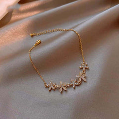 Crystal  Cubic Zirconia Pendant Bracelet