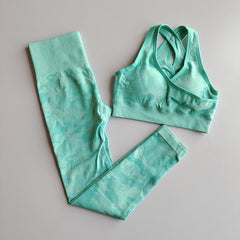 Camo Seamless Yoga Set