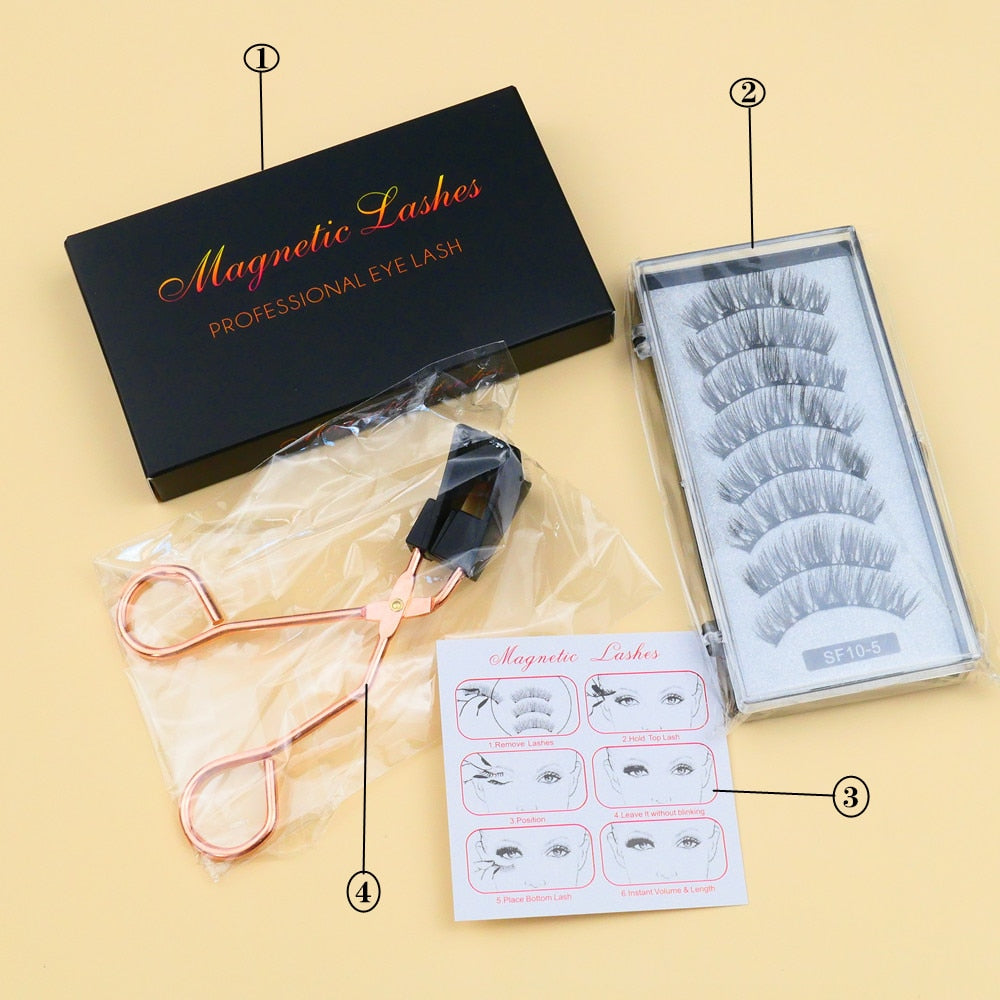 Livia Reusable Magnetic Lash Set