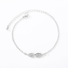 Stainless Steel Angel Wings Bracelets