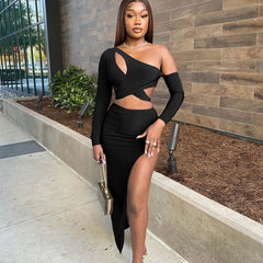 Sexy Shelly 2 piece Maxi Skirt Set