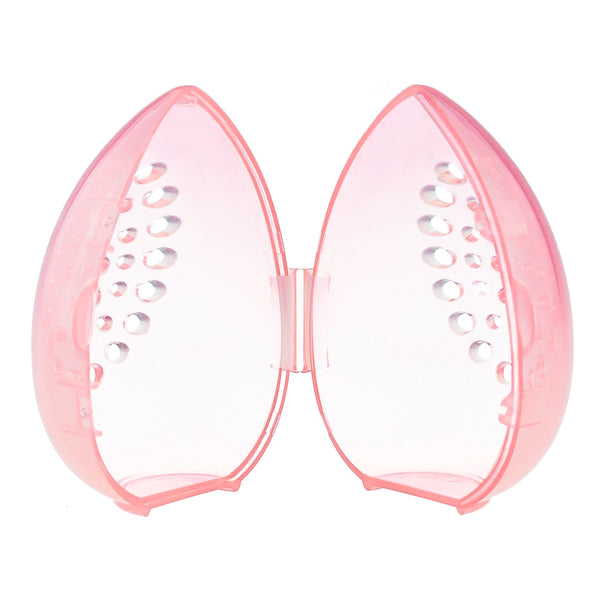 Plastic makeup sponge case