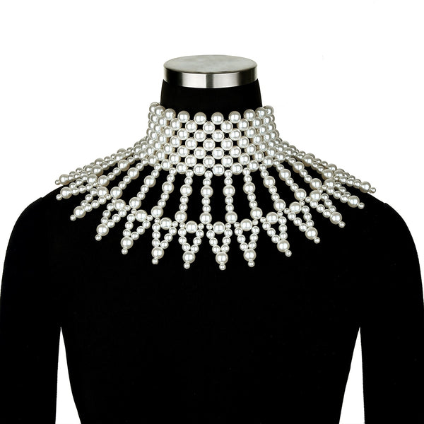 Aurette Pearl-Drape Body Chain Collection