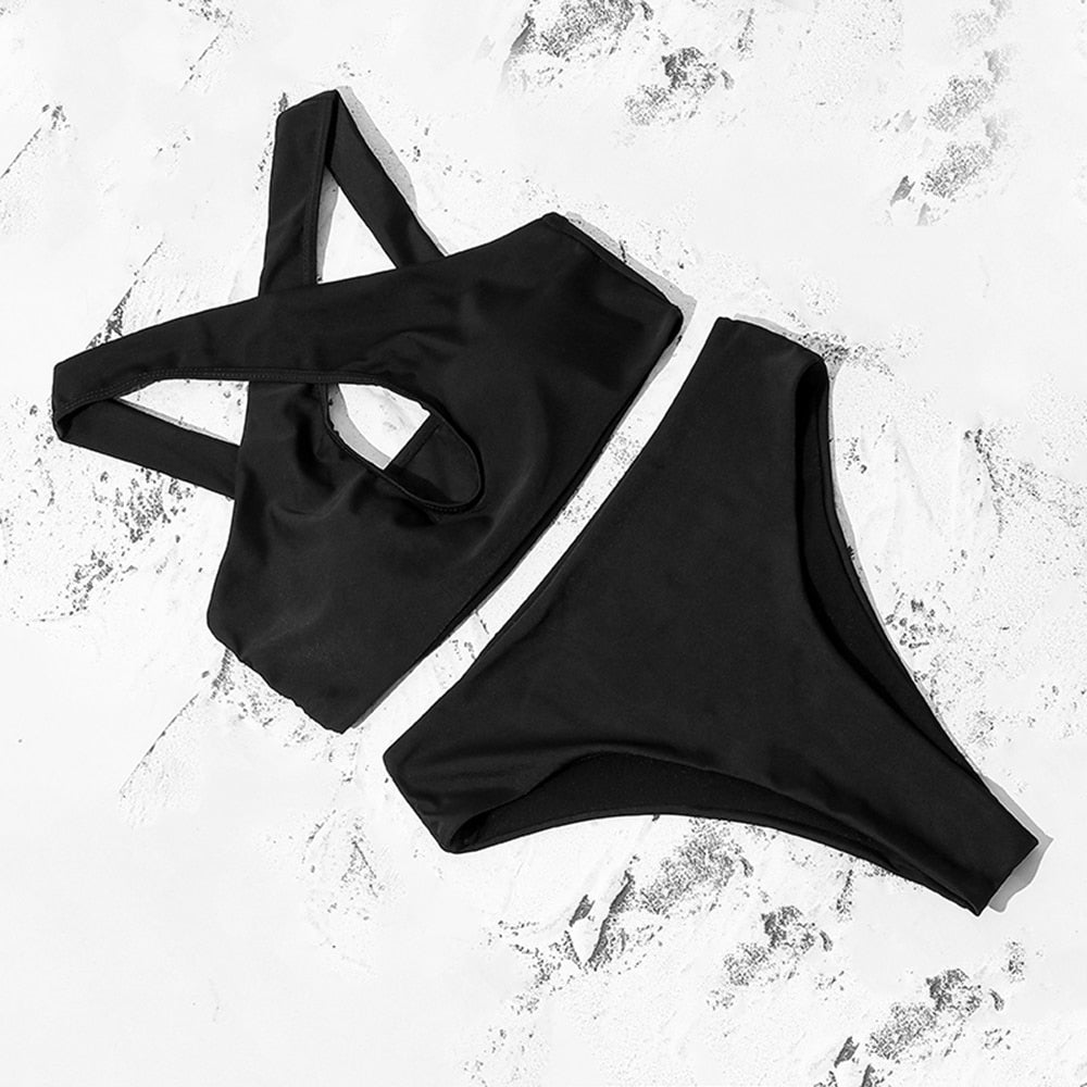 Cross Black Bikini