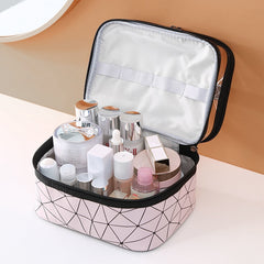 Multifunction Double Transparent Cosmetic Bag