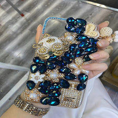 Perfume Pumpkin 3D Diamond Phone Case for For iPhone