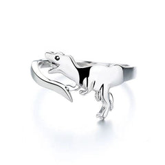 Dinosaur Open Adjustable Rings Jewelry Gift for Women Girls Ring