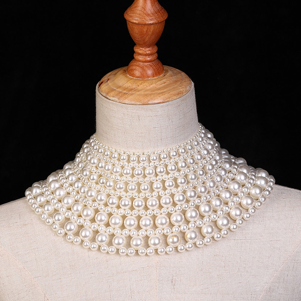 Aurette Pearl-Drape Body Chain Collection