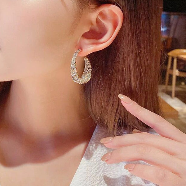 Oriana Gold-Tone Rhinestone Earring Collection
