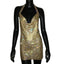 2022 NEW Sexy Deep V Neck Crystal Dress Women Luxury Rhinestone Halter Dance Party Diamante Backless Split Mini Dresses