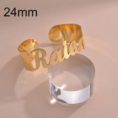 20 Styles Fashion Customized Name Bracelets Letter Stainless Steel Personalized Bangles For Women Men Baby Wedding  Jewelry Gift