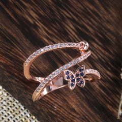 Butterfly Shaped Finger Ring