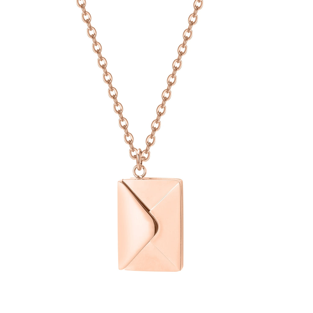Valeria Love Letter Envelope Pendant Necklace